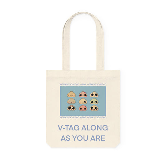 Woven VTAG Tote Bag